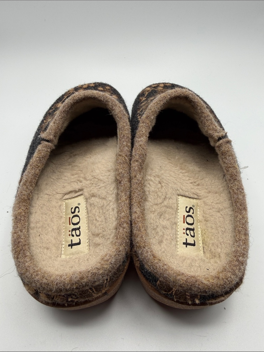 Taos Woolderness 2 Women's Open Back Clogs Navy Wool Size 42(US 11-11.5) - Picture 3 of 7